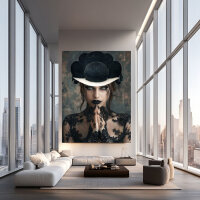 shadow wood art - "Casandra"