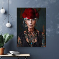 shadow wood art - "Renate"