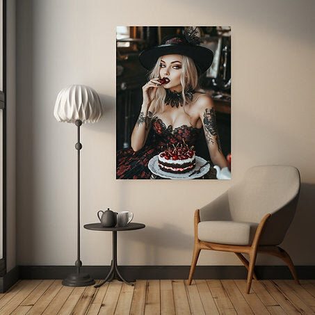 shadow wood art - "Nele"