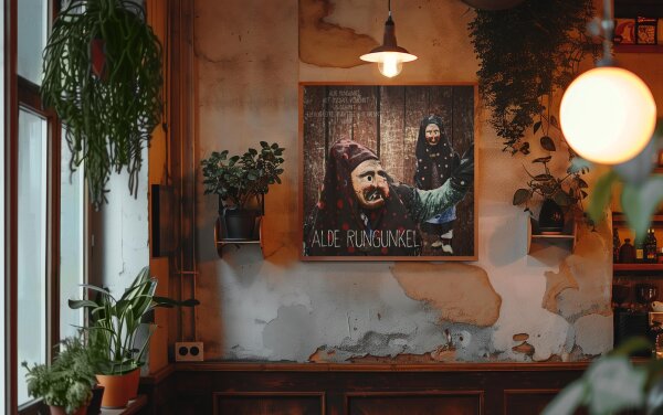 Jan Walter Schwarzwald Pop-Art Schwarzwald-Fasent "Narrenzunft Wolfach"