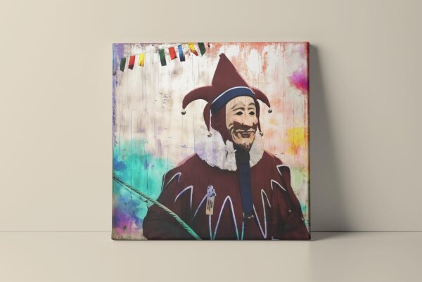 Jan Walter Schwarzwald Pop-Art Schwarzwald-Fasent "Narrenzunft Endingen"