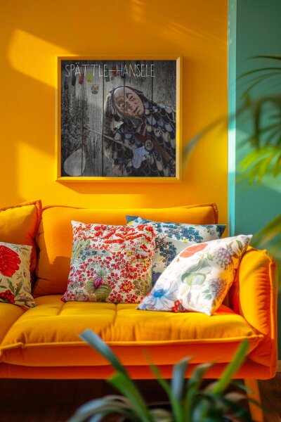 Jan Walter Schwarzwald Pop-Art Schwarzwald-Fasent "Narrenzunft Furtwangen"