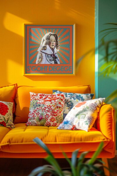 Jan Walter Schwarzwald Pop-Art Schwarzwald-Fasent "Narrenzunft Furtwangen"