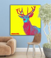 Jan Walter Schwarzwald Pop-Art "Hirsch Pop"