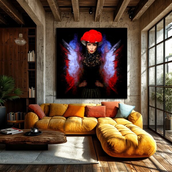 Jan Walter Schwarzwald Pop-Art "Schwarzwaldmarie Engel"