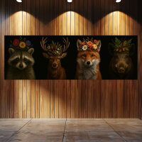 shadow wood art - Schwarzwald Gang Panorama 180x60cm